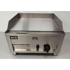 HCB 50 cm smooth frying grill pan Propane gas Stainless steel