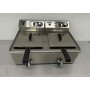 HCB double fryer 2 x 14 liters 2 x 230 V Stainless steel