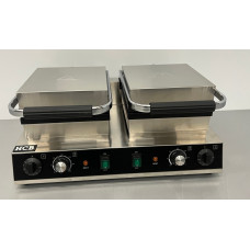 HCB double waffle pan 230V Stainless steel