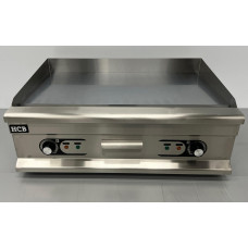 HCB 75 cm grill plate, chrome pan, 400 V Stainless steel