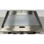 HCB 75 cm grill plate, chrome pan, 400 V Stainless steel