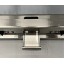 HCB 75 cm grill plate, chrome pan, 400 V Stainless steel