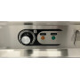 HCB 75 cm grill plate, chrome pan, 400 V Stainless steel