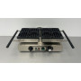 HCB waffle iron with timer, 230 V Stainless steel