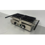 HCB waffle iron with timer, 230 V Stainless steel