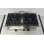 HCB waffle iron with timer, 230 V Stainless steel