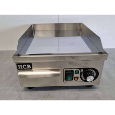 HCB chrome grill pan 36 cm 230V Stainless steel