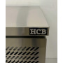 HCB 136cm workbench with cooling, 4 drawers, 230 V Stainless steel
