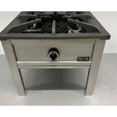 HCB Hokker Wok burner Wok Premium-line 12 kW Stainless steel