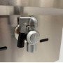 HCB deep fryer, 14 liters, Propane gas Stainless steel