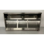HCB 180cm Cooker Hood with Grille Filters. Premium-line Sloping Model Stainless Steel