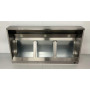 HCB 180cm Cooker Hood with Grille Filters. Premium-line Sloping Model Stainless Steel