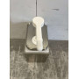 HCB sauce pump - dispenser 2 liters Stainless steel