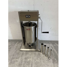 Vertical sausage filler 12 liters Stainless steel HCB