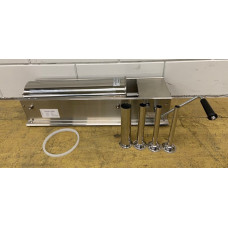 Horizontal sausage filler 7 liters Stainless steel HCB