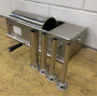Horizontal sausage filler 5 liters HCB Stainless steel
