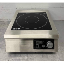 Induction hob 5 kW 400V HCB Stainless steel