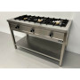 Pancake oven, 3 burners, 3 x 8 kW, 129 cm, Gas HCB stainless steel