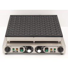 Poffertjes pan 100 units 230V HCB Stainless steel