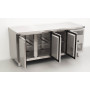 Freezer workbench, 3 doors, 1/1 gastronorm, 179.5 cm, HCB Stainless steel