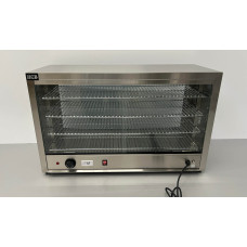 Warming display case, 85 cm, 230V, HCB Stainless steel