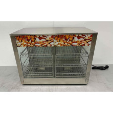 Hot display case 66.5 cm 230V HCB Stainless steel
