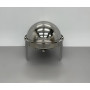 6 liter round heat-resistant container with rolling surface made of stainless steel HCB