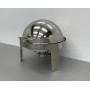 6 liter round heat-resistant container with rolling surface made of stainless steel HCB