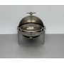 6 liter round heat-resistant container with rolling surface made of stainless steel HCB