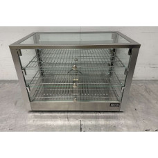 Hot display cabinet 115 liters 70 cm 230V HCB stainless steel