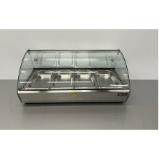 Hot food display cabinet 4 x 1/3 GN/gastronorm 46 liters 230V HCB