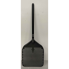 Pizza shovel hard anodized, perforated blade 35 cm, handle length 60 cm HCB