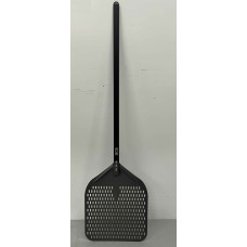Pizza shovel hard anodized, perforated blade 35 cm, handle length 90 cm HCB