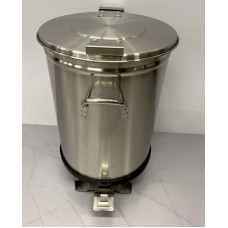 Foot operated waste bin 50 liters HCB Stainless steel