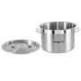 Pot with lid Mega-M PRO 17L 32×22 cm Stainless steel