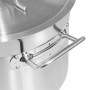Pot with lid Mega-M PRO 17L 32×22 cm Stainless steel