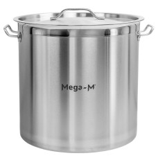 Pot with lid 36L Stainless steel Mega-M PRO