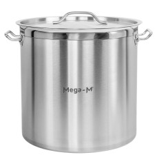 Pot with lid 50L Stainless steel Mega-M PRO