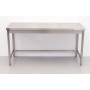 Workbench Basic-line 160 x 60 x 85 cm Stainless steel HCB
