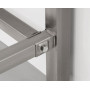 Workbench Basic-line 160 x 60 x 85 cm Stainless steel HCB