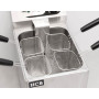 8 liter electric pasta cooker, 4 baskets, 230 V HCB Stainless steel