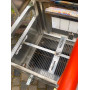 Gas grill with rotating spit