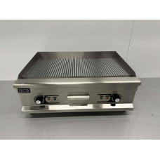 Ribbed grill pan 75 cm 400V Stainless steel HCB