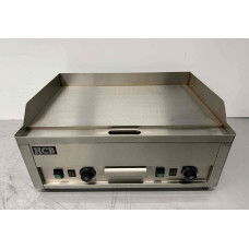Smooth grill plate 66 cm 400V Stainless steel HCB