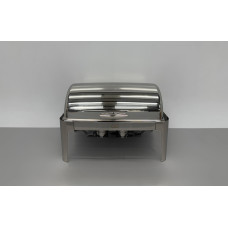 Rolling top frying pan 9 liters 2 x 1/2 GN Stainless steel HCB