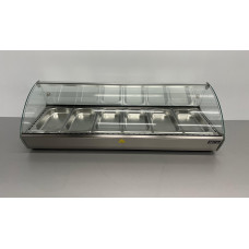 Hot display cabinet 6 x 1/3 GN 68 liters 230V HCB Stainless steel