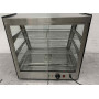 Heated display case 63.5 cm HCB Stainless steel