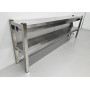 200 cm double heated shelf Premium-line Stainless steel HCB