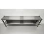 200 cm double heated shelf Premium-line Stainless steel HCB