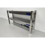 120 cm double heated shelf Premium-line Stainless steel HCB